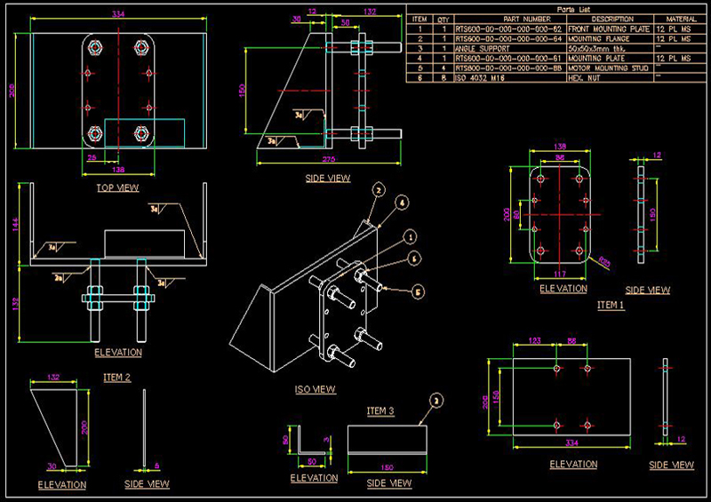 Mechanical Engineering Drafting Tools